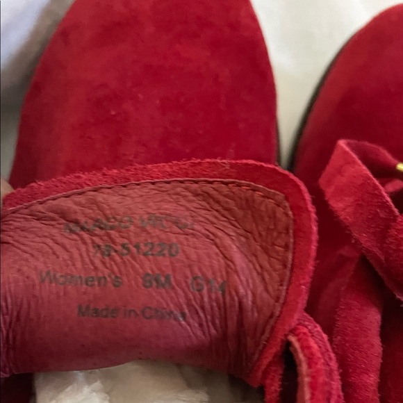 Marco Vicci Women’s 8M Suede lace up booties 78-51220 - Picture 4 of 10